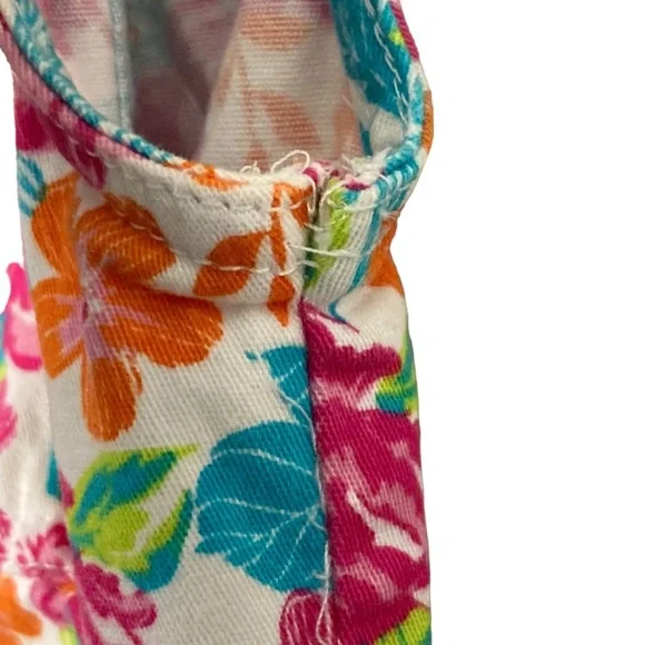 ENYCE New York Floral Cotton Denim Vest Girls' Size 7/8 - Picture 7 of 10